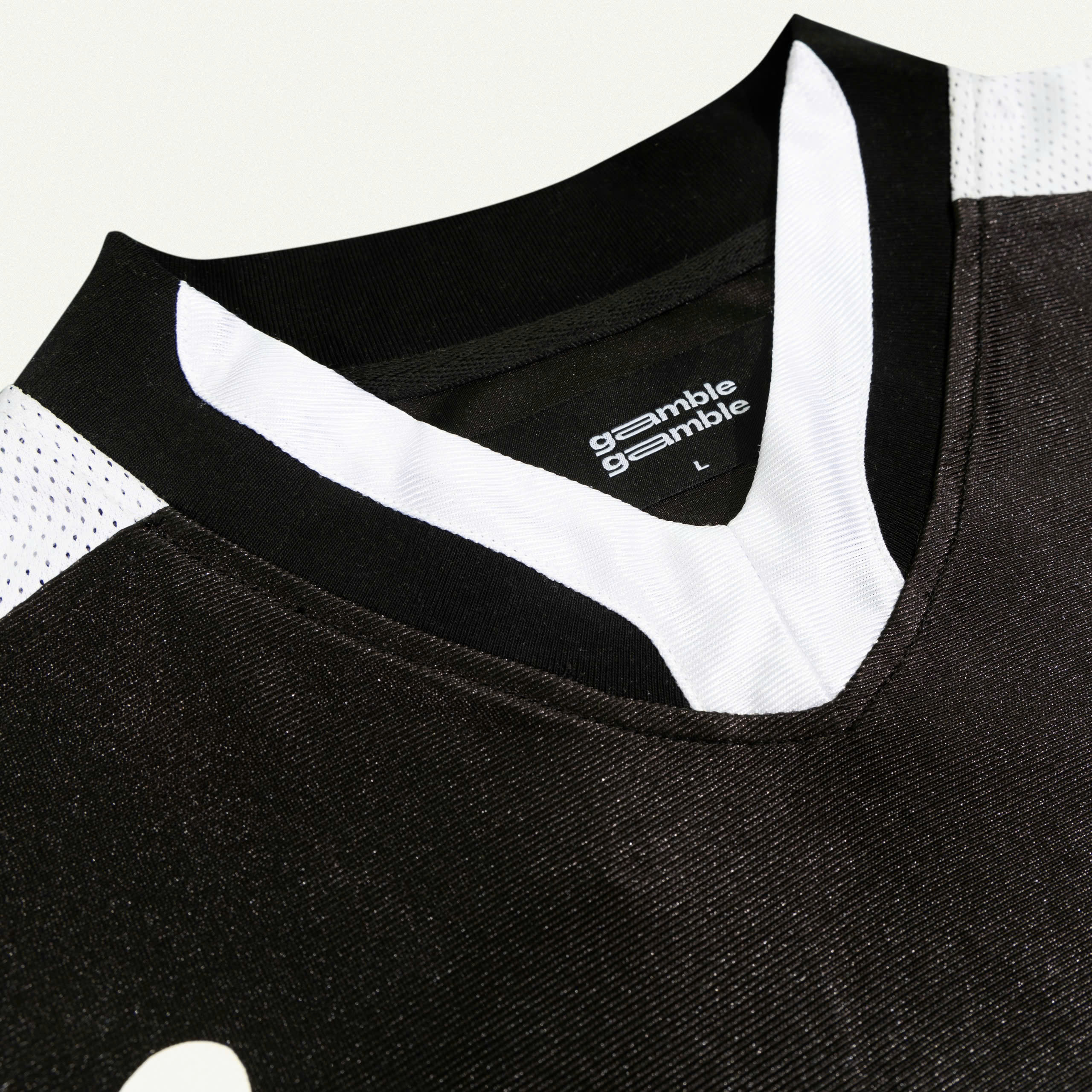 Mô tả FOOTBALL JERSEY / BLACK / Áo Thể Thao  / GAMBLE WORLDWIDE - 4