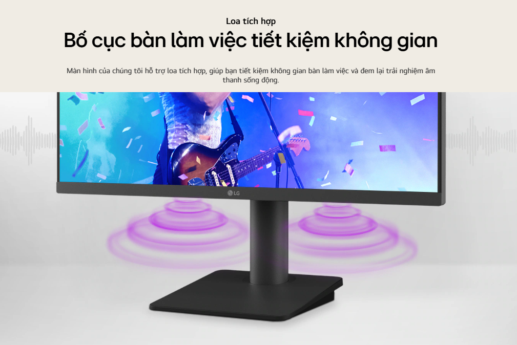 Mô tả Màn hình LG IPS 24.5''Full HD 100Hz 25MS550-B thiết kế 3 cạnh không viền - 6