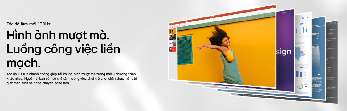 Mô tả Màn hình LG IPS 24.5''Full HD 100Hz 25MS550-B thiết kế 3 cạnh không viền - 2