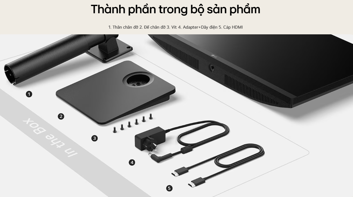 Mô tả Màn hình LG IPS 24.5''Full HD 100Hz 25MS550-B thiết kế 3 cạnh không viền - 7