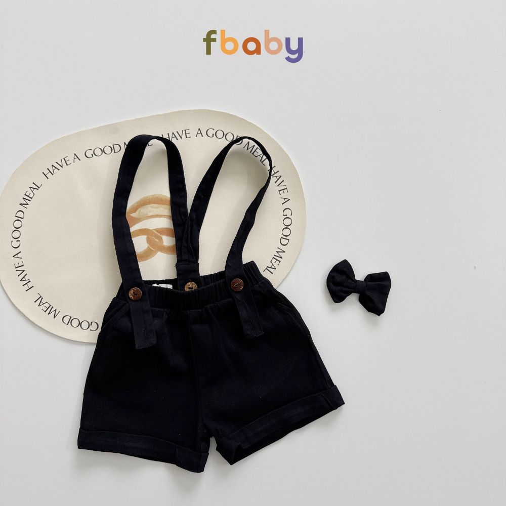 Mô tả Set Công Tử Thôi Nôi Fbaby Đi Chơi Dự Tiệc  Aó Chất Liệu Thô Đũi Phối Quần Kaki Cho Bé Trai 6-17kg - 8