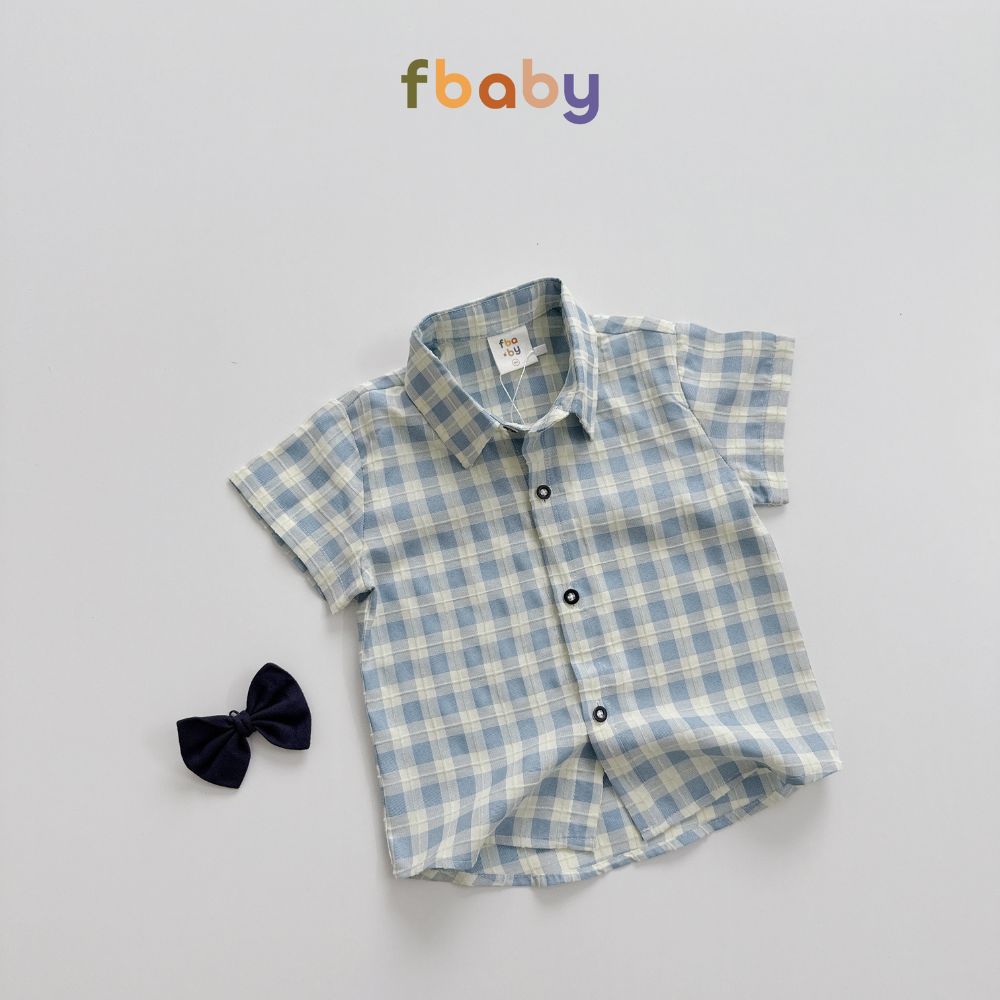 Mô tả Set Công Tử Fbaby Thôi Nôi Đi Chơi Dự Tiệc Gồm 4 Chi Tiết Aó Chất Liệu Thô Đũi Phối Quần Kaki Cho Bé Trai 6-16kg - 9