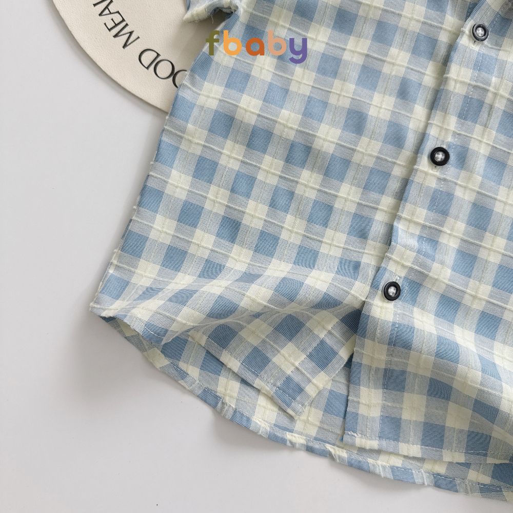 Mô tả Set Công Tử Fbaby Thôi Nôi Đi Chơi Dự Tiệc Gồm 4 Chi Tiết Aó Chất Liệu Thô Đũi Phối Quần Kaki Cho Bé Trai 6-16kg - 10