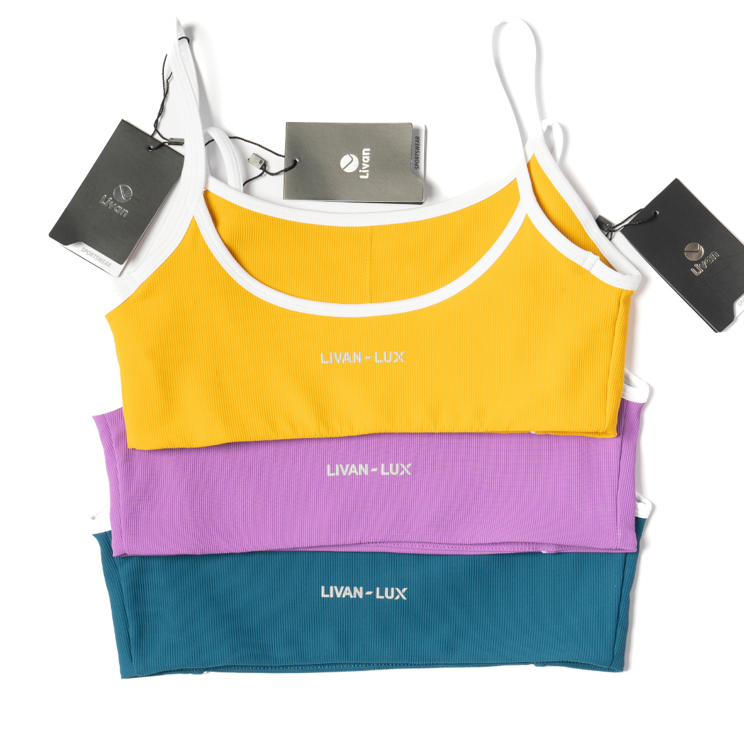 Mô tả Bộ Tập Yoga Gym Nữ Livan Sport LV24N01F504 LUXURY Áo Bra Đệm Rời & Quần Legging Ống Loe, Bộ Tập Yoga Nữ Cao Cấp - 5