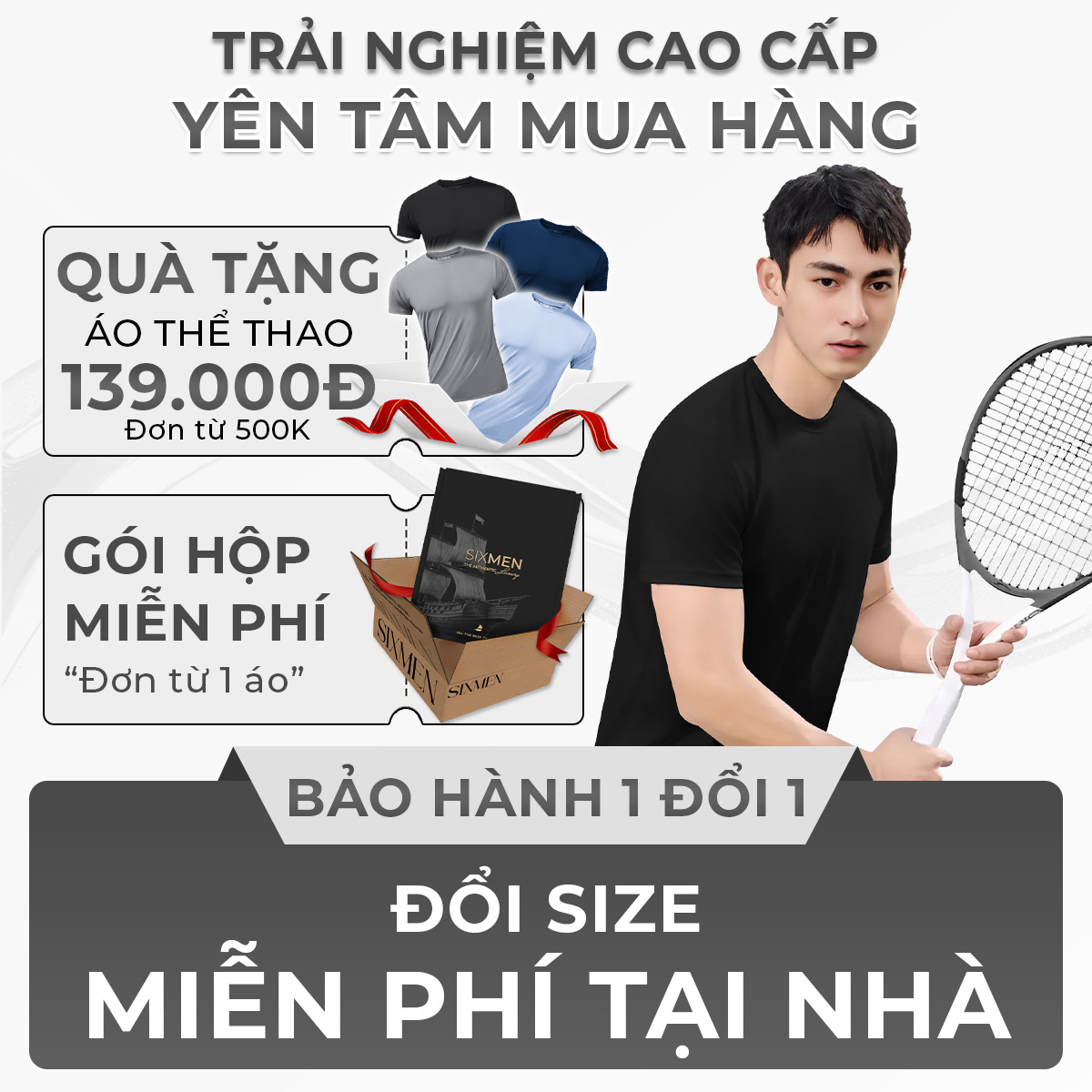 Mô tả Quần dài tây nam SIXMEN co giãn 2 chiều, lưng đai chun ẩn, xuất xịn, chuẩn form - 2