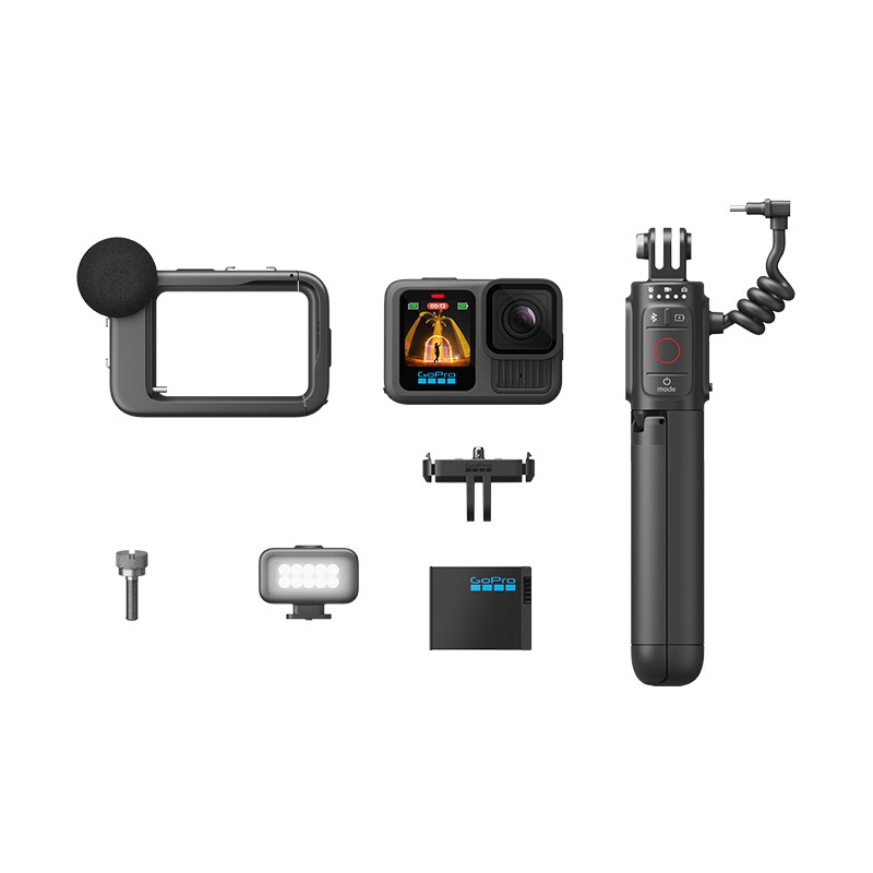 Mô tả GoPro HERO13 Black Creator Edition Camera hành động chống nước, Video 5.3K60/4K120, Photo 27MP - 1