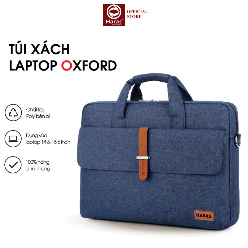 Mô tả Túi Xách Unisex Cao Cấp Đựng Vừa Laptop 15.6 Inch HARAS TXX359 - 5