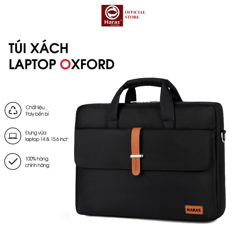 Mô tả Túi Xách Unisex Cao Cấp Đựng Vừa Laptop 15.6 Inch HARAS TXX359 - 3
