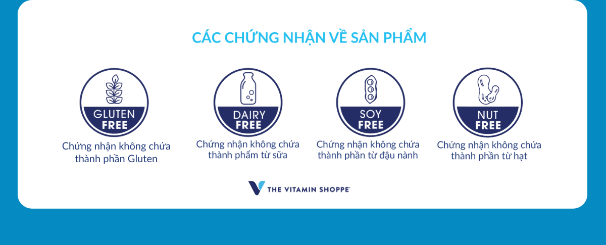 Mô tả Viên Uống Hỗ Trợ Sức Khỏe Da, Tóc, Móng THE VITAMIN SHOPPE Biotin 5000 MCG - 4