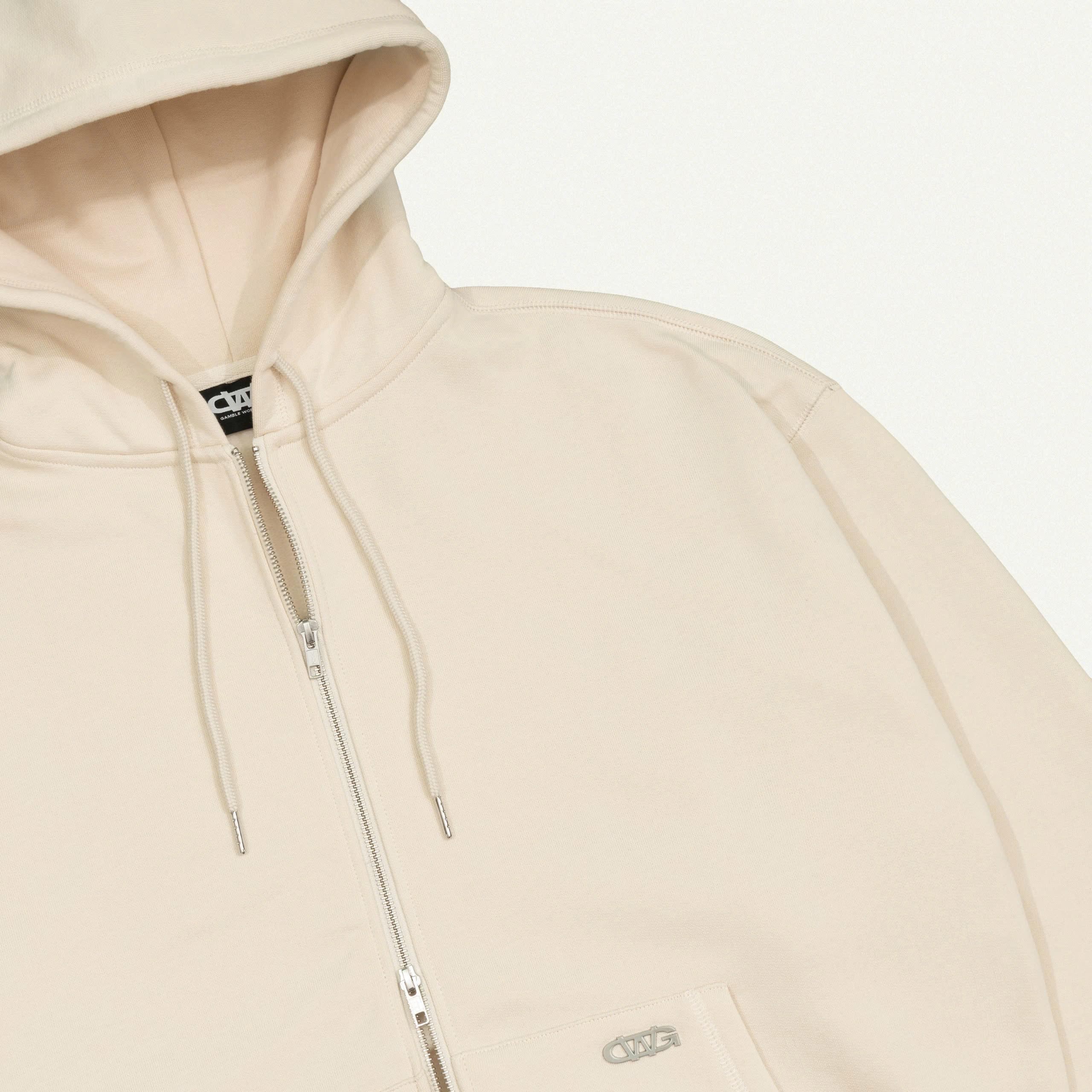 Mô tả METAL FULLZIP HOODIE / Hoodie Dây Kéo Vải Nỉ Bông / GAMBLE WORLDWIDE - 2