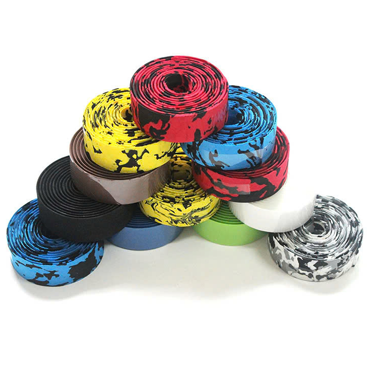 Mô tả Set 2 Cuộn Băng Quấn Ghi Đông Xe Đạp Kèm 2 Nút Bịt Chuyên Dụng  2 Cuộn Băng Quấn Tay Lái Xe Đạp Chính Hãng Amalife - 2