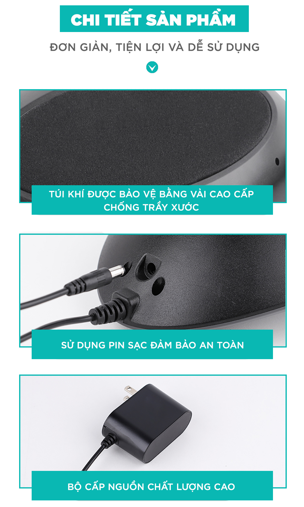 Mô tả Máy Massage Trị Liệu Lưng Cao Cấp KINGTECH KB-920 - Kéo Giãn Giúp Giảm Đau Thắt Lưng, Thoát Vị Đĩa Đệm, Vẹo Cột Sống - 9