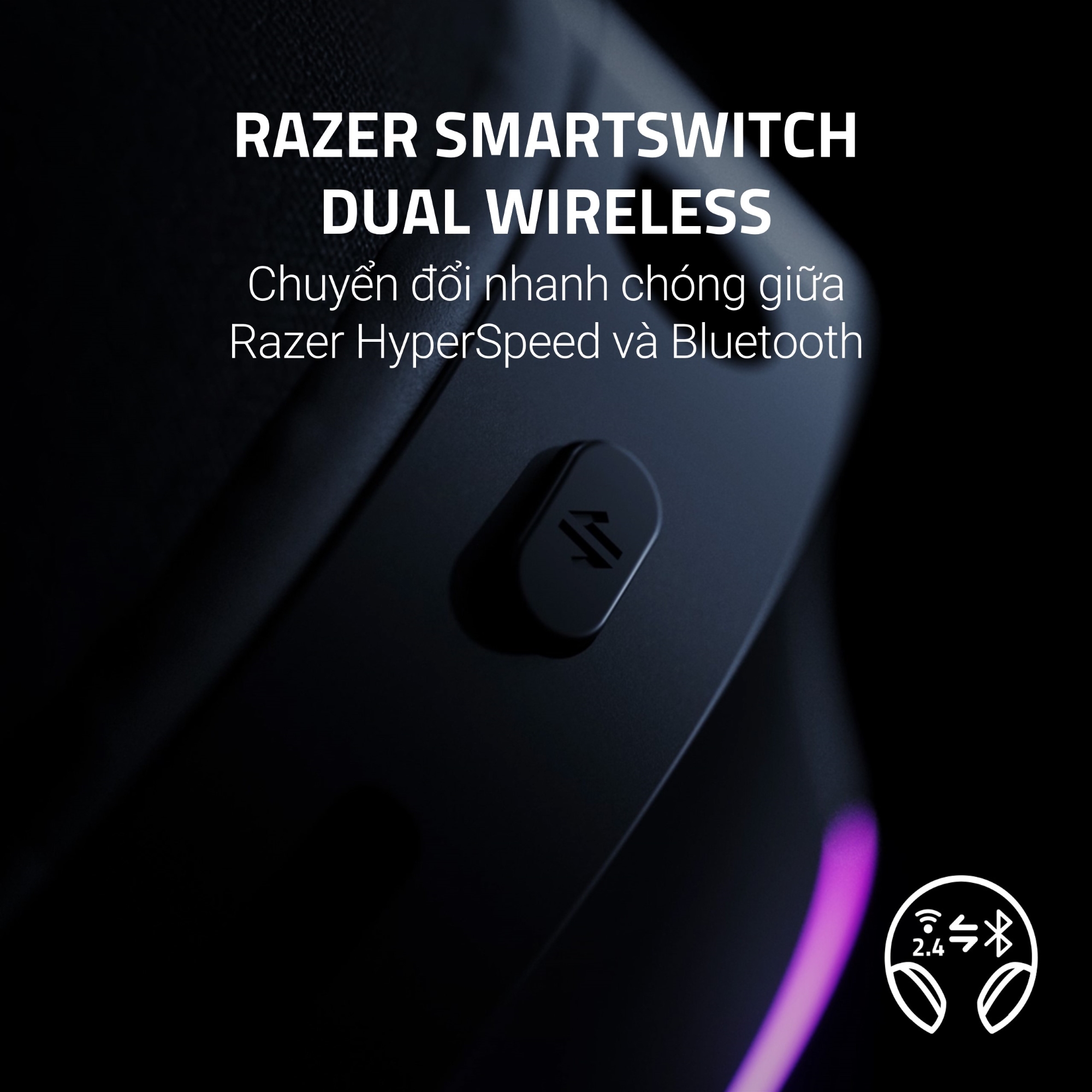 [NEW] Tai Nghe Razer Barracuda X Chroma | SmartSwitch Dual Wireless ...