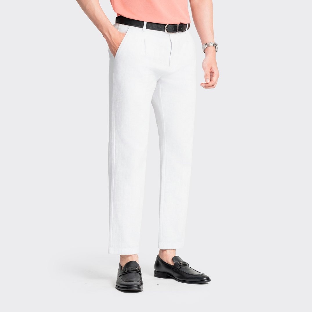 Mô tả Quần kaki casual nam ARISTINO dáng suông rộng thoải mái - AKKM010Z - 2