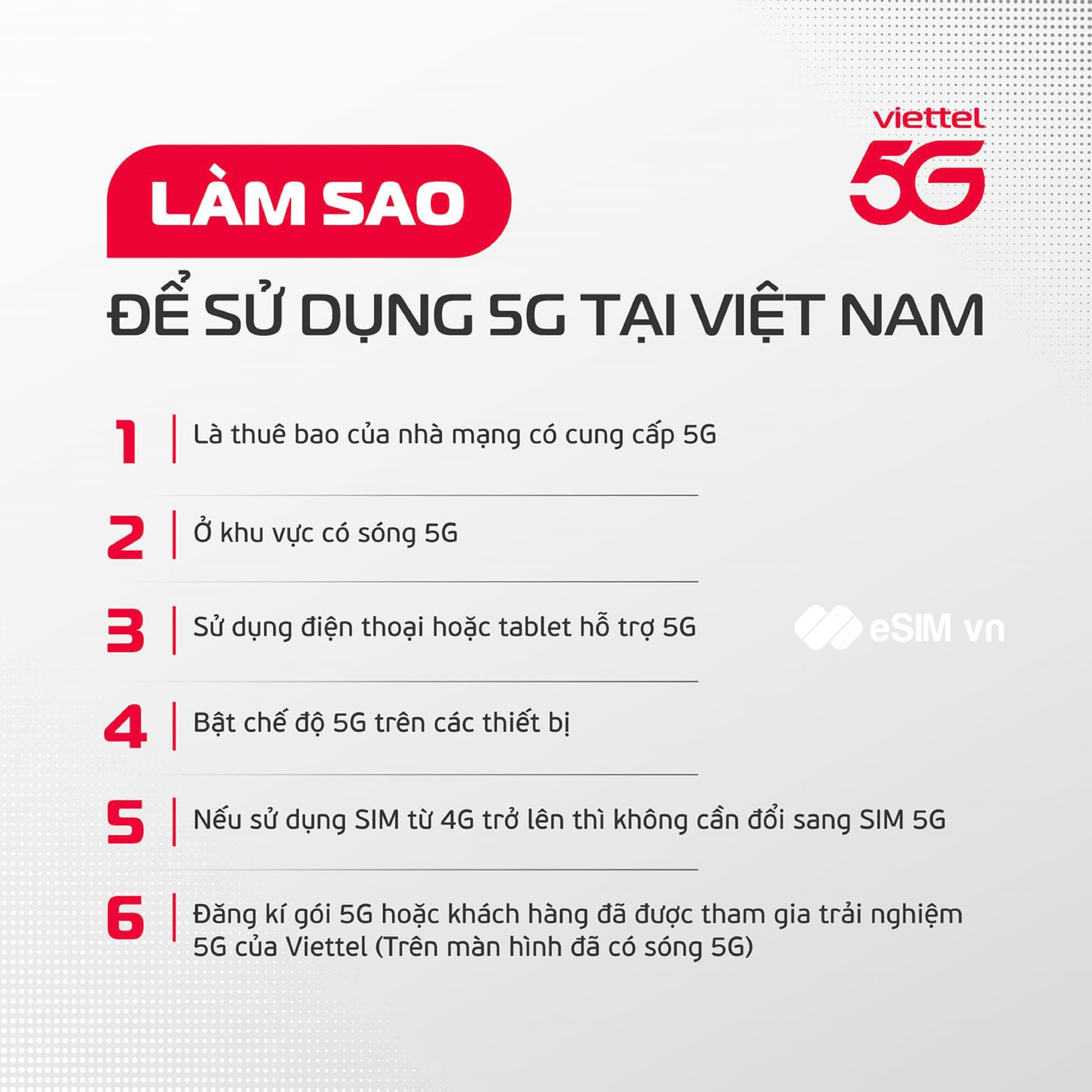 Hướng dẫn sử dụng SIM Viettel