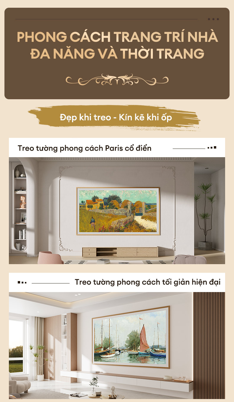 Thiết kế tivi khung tranh Coocaa 55LN7000G