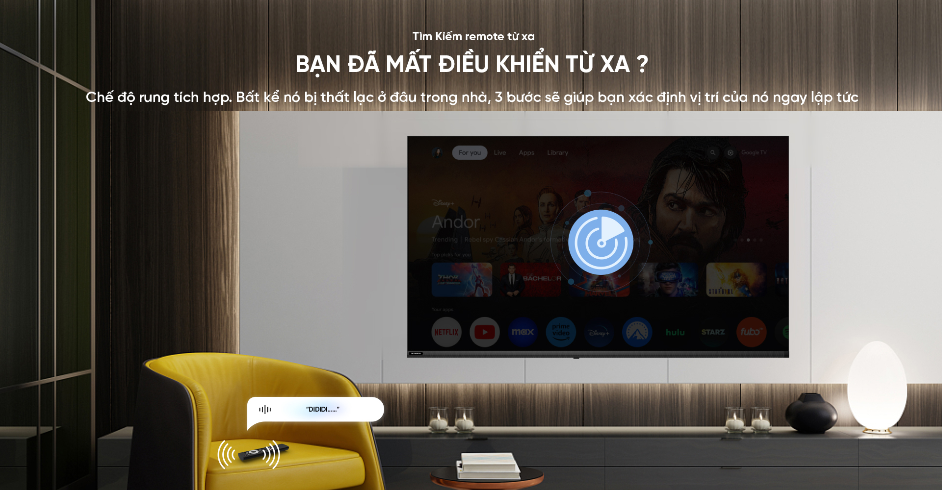 Thiết kế siêu mỏng, không viền của Tivi Coocaa 43Z73