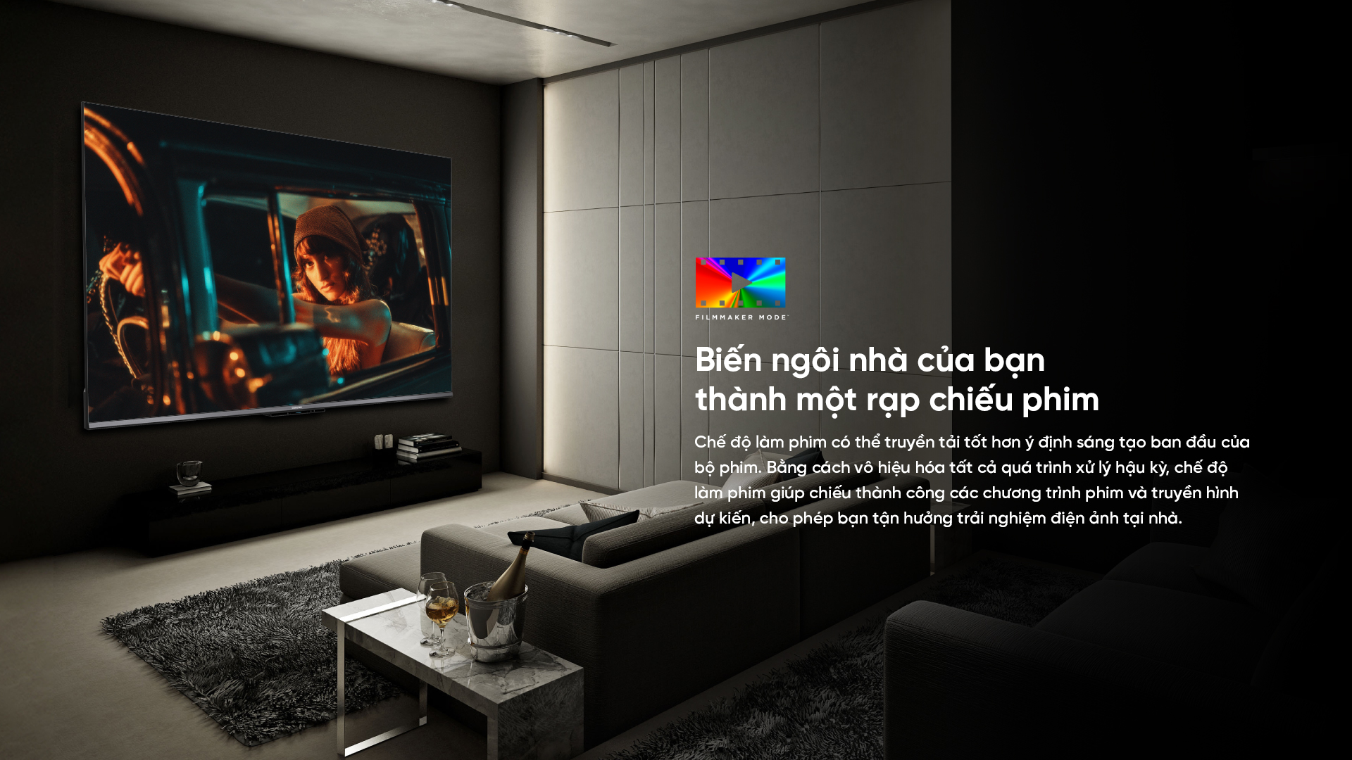 Google Tivi Coocaa Qled 55Y73 Pro - Tính năng