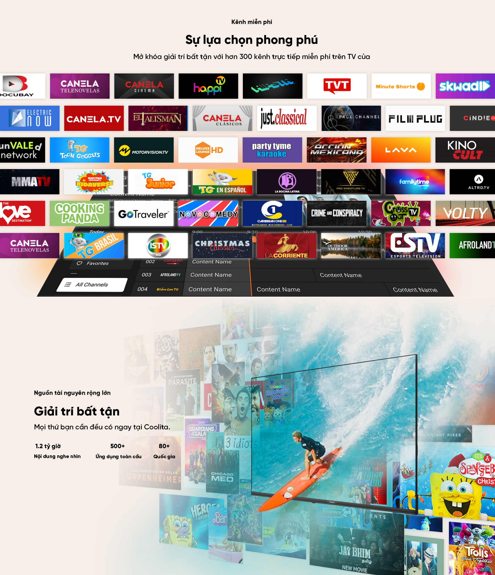 Mô tả Smart TV HD Coocaa 32 Inch Wifi - Model 32S3U+ - 7