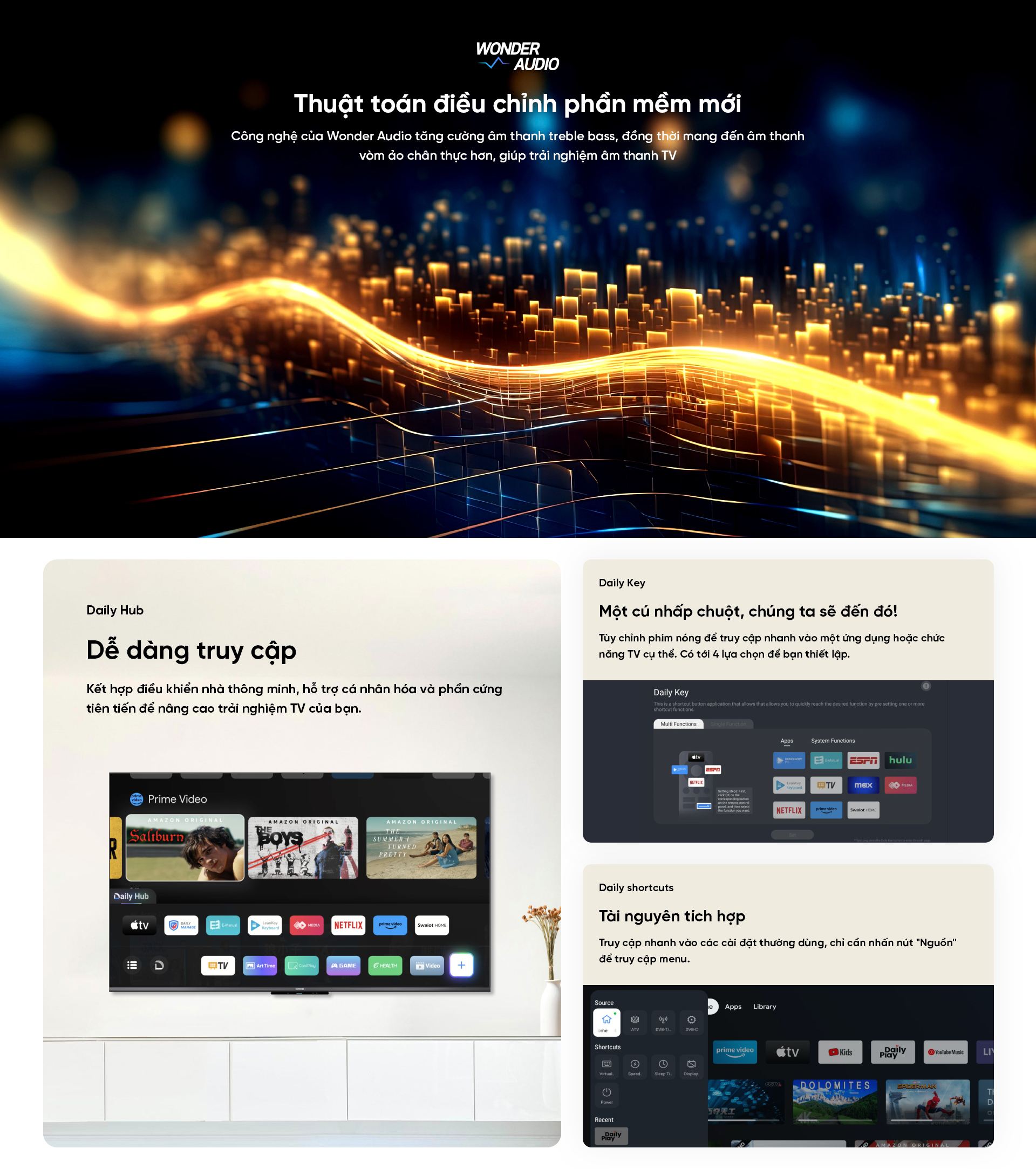 Công nghệ HDR Dolby Vision trên Tivi Coocaa