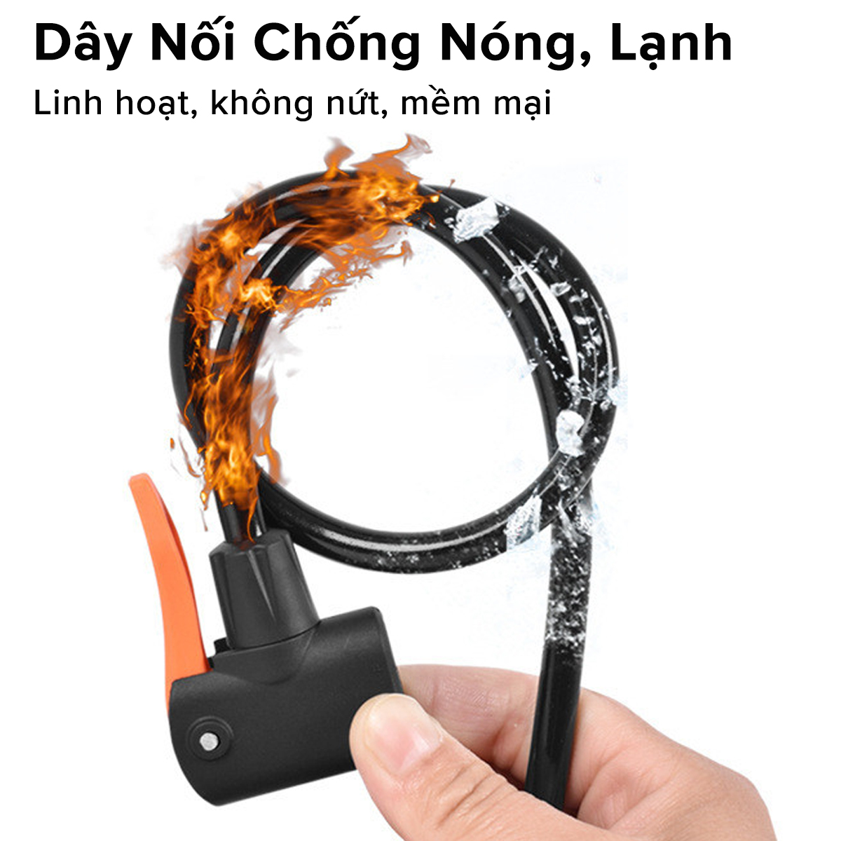 Mô tả Bơm Xe Đạp Bơm Xe Máy Nhỏ Gọn Đầu Van Đa Năng Bằng Hợp Kim Nhôm Cao Cấp Chính Hãng Amalife - 6