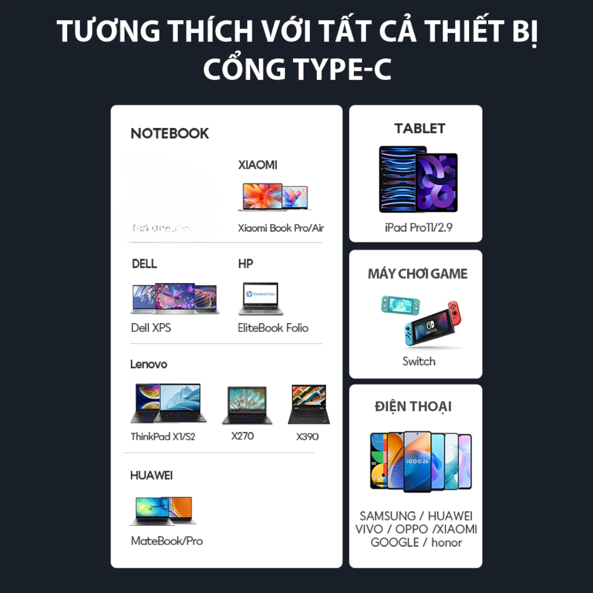 Mô tả Cáp Sạc Nhanh VIVAN VDCL120/ VDCC120 Type-C to L/ Type-C to Type-C, Led 7 Màu, Dài 120cm, Thiết Kế Chống Rối - 9