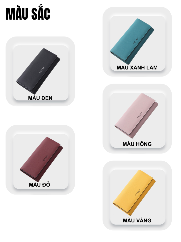 Ví Nữ Dài Cầm Tay PERFECT FOR YOU PFY02 - Hình ảnh 4
