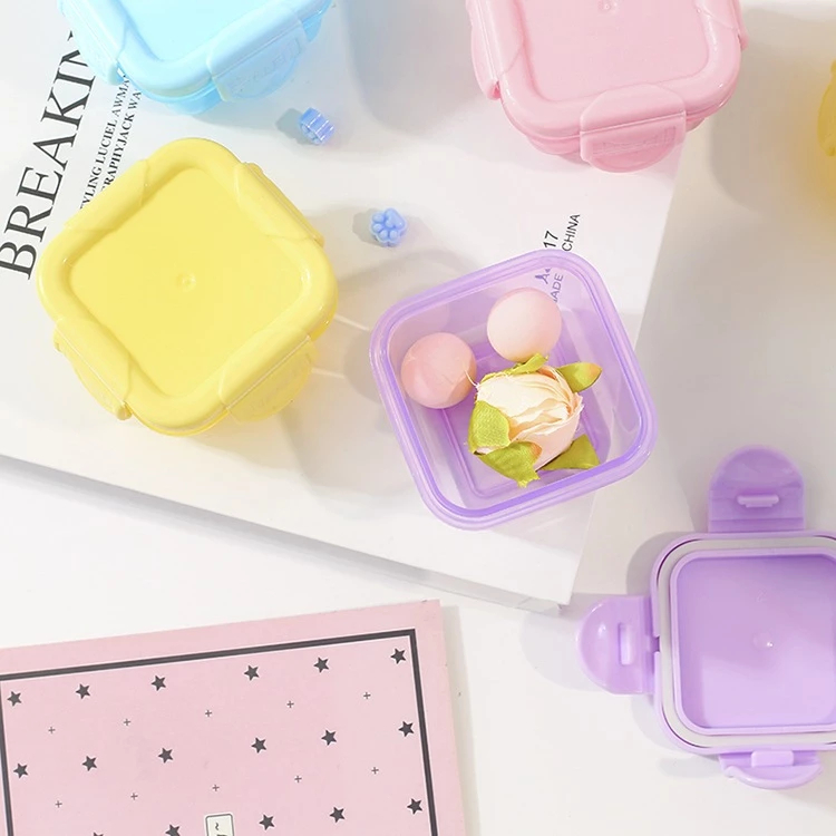 Mô tả Set 4 Hộp Trữ Đông KidAndMom ,Khay Trữ Đông Có Nắp khoá 4 chiều Đựng Đồ Ăn Dặm Cho Bé Chống Rò Rỉ - 7