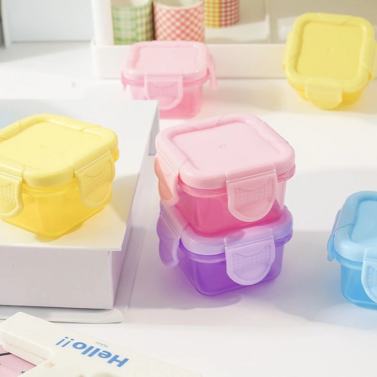 Mô tả Set 4 Hộp Trữ Đông KidAndMom ,Khay Trữ Đông Có Nắp khoá 4 chiều Đựng Đồ Ăn Dặm Cho Bé Chống Rò Rỉ - 8