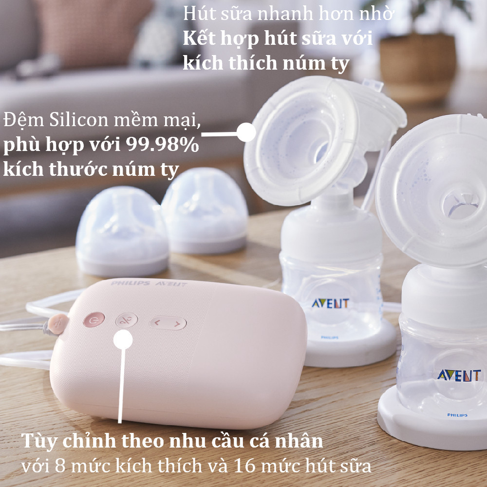 Mô tả Philips Avent Máy Hút Sữa Điện Đôi Eureka (E) - 4