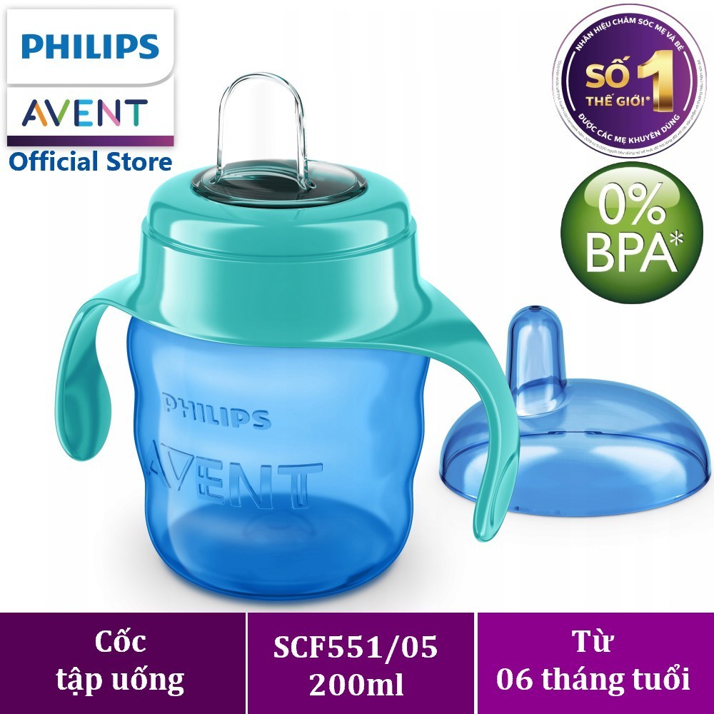 Mô tả Philips Avent Bình Tập Uống Nhiều Màu Cho Trẻ Trên 6 Tháng Tuổi 200ml - 5