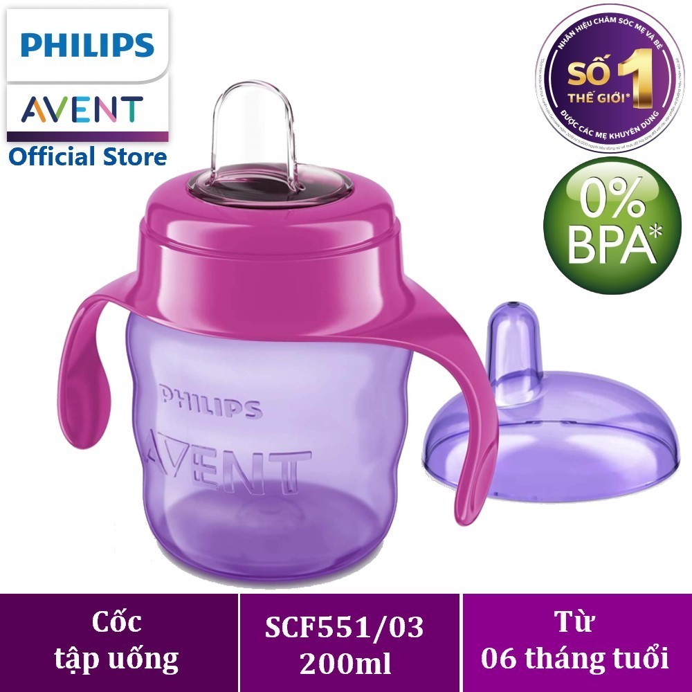 Mô tả Philips Avent Bình Tập Uống Nhiều Màu Cho Trẻ Trên 6 Tháng Tuổi 200ml - 6