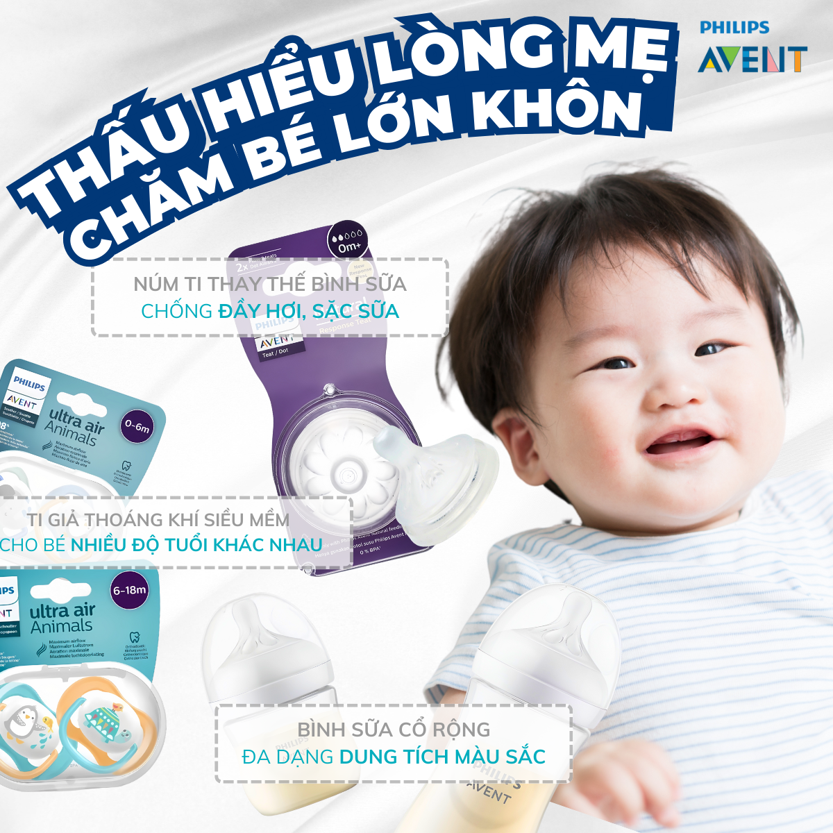Núm ti Avent Natural chính hãng