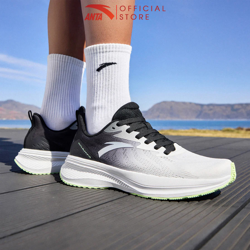 Mô tả Giày thể thao chạy bộ nam Easy Run Anta Sports 1124B5534 Giày chạy thoải mái, êm ái, race chạy < 10km. - 1