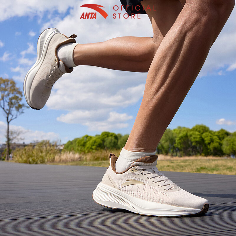Mô tả Giày thể thao chạy bộ nam Easy Run Anta Sports 1124B5534 Giày chạy thoải mái, êm ái, race chạy < 10km. - 10