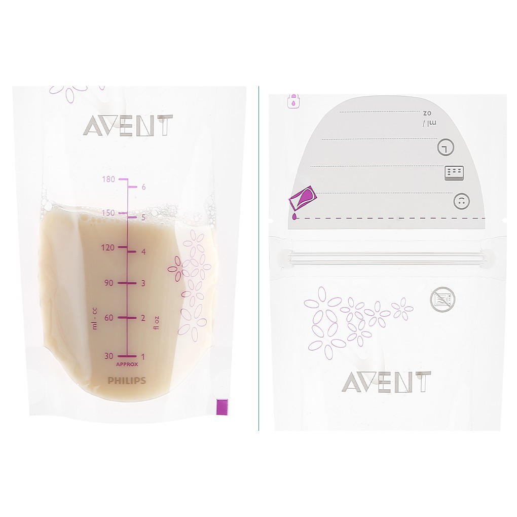 Mô tả Philips Avent túi trữ sữa 25pcs 180ml SCF603/25 - 5