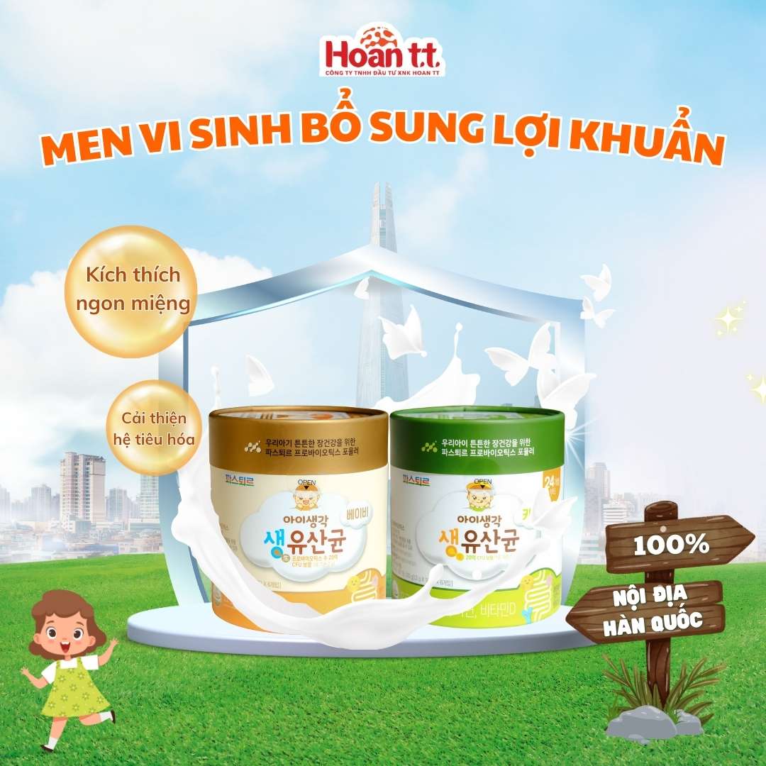 Mô tả Men Vi Sinh Hỗ Trợ Tiêu Hóa Cho Bé Lotte Sysy - Men Vi Sinh Hàn Quốc Bổ Sung Lợi Khuẩn - Men Cải Thiện Biếng Ăn Cho Trẻ - 1