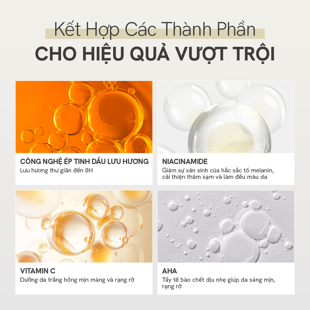 Mô tả Sữa Tắm Và Dưỡng Thể Trắng Da Hương Nước Hoa Thư Giãn De Memoria 300ml/chai - 4