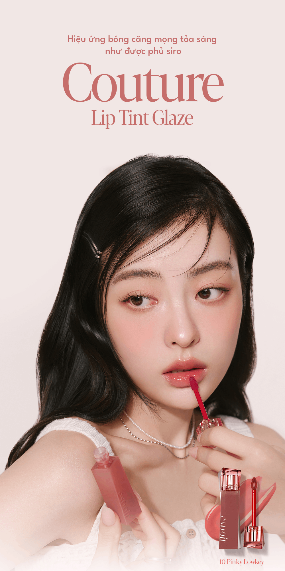 Mô tả Son Tint Bóng Espoir Couture Lip Tint Glaze 5.5g - 1