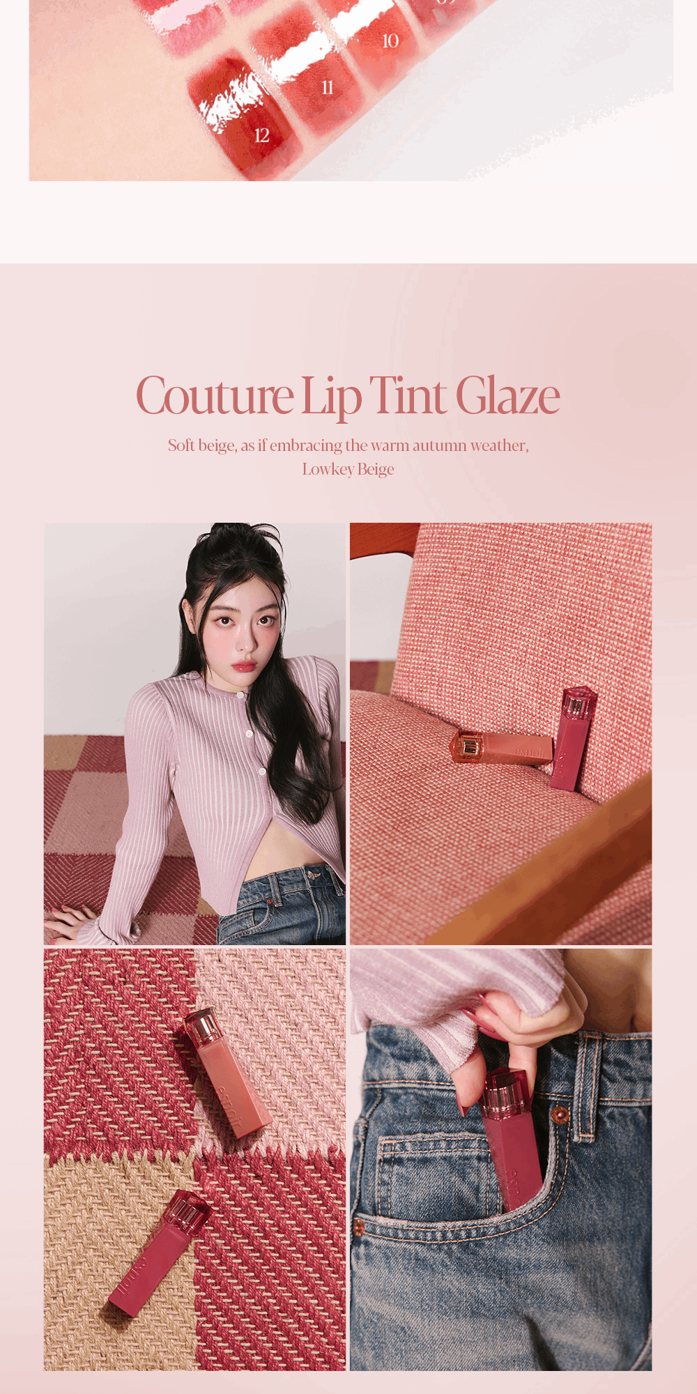Mô tả Son Tint Bóng Espoir Couture Lip Tint Glaze 5.5g - 6