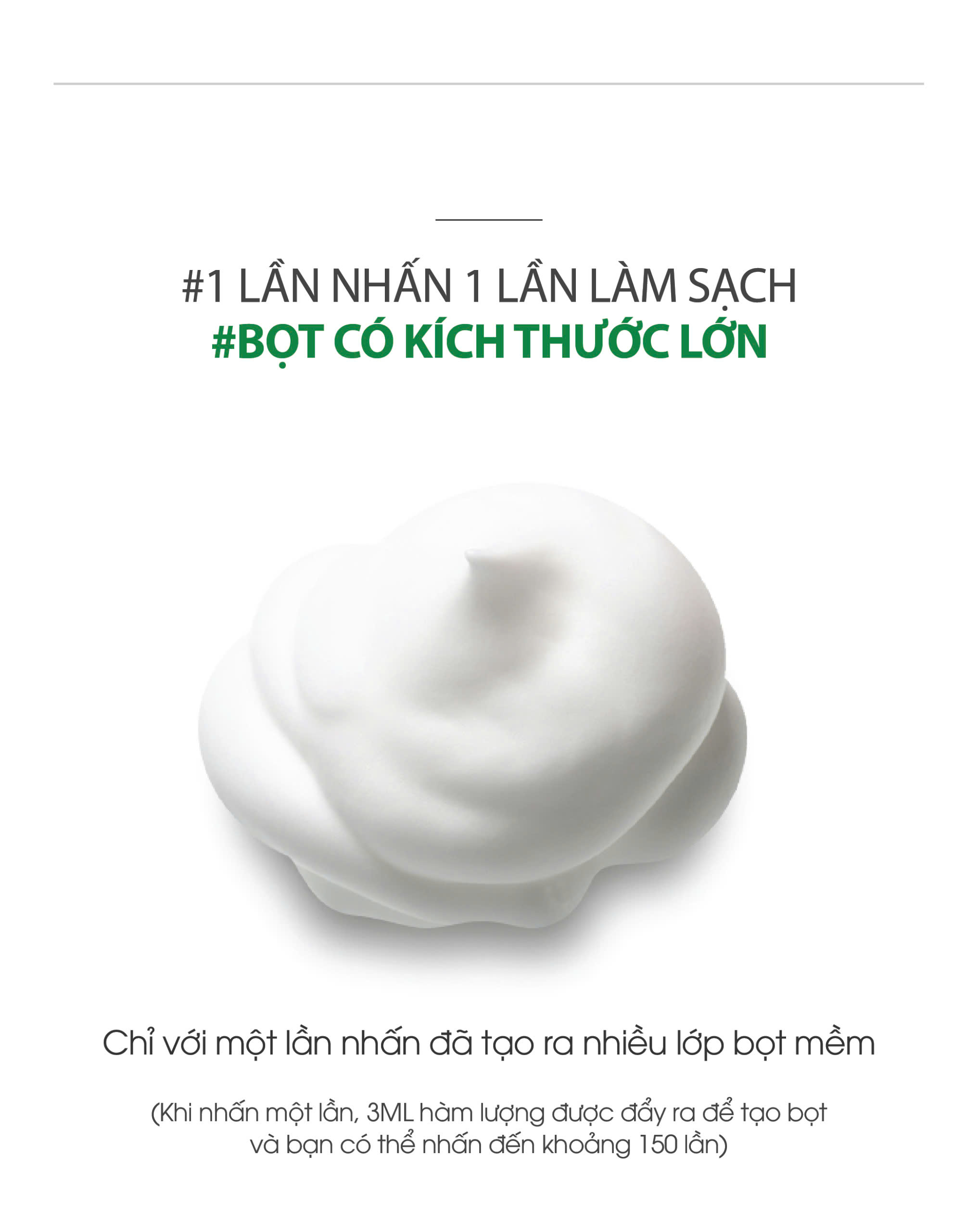 Mô tả Sữa Rửa Mặt Tạo Bọt AMPLE:N Hyaluron Shot Bubble Cleanser 450ml - 2