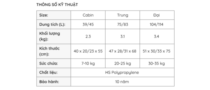 Mô tả Vali kéo Upscape SAMSONITE - MỸ - 1