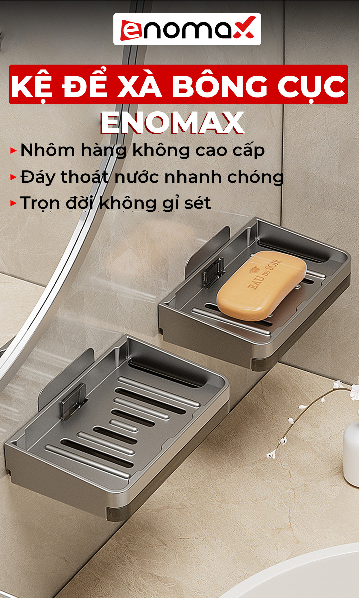 Khay để xà phòng Enomax Eno 0180