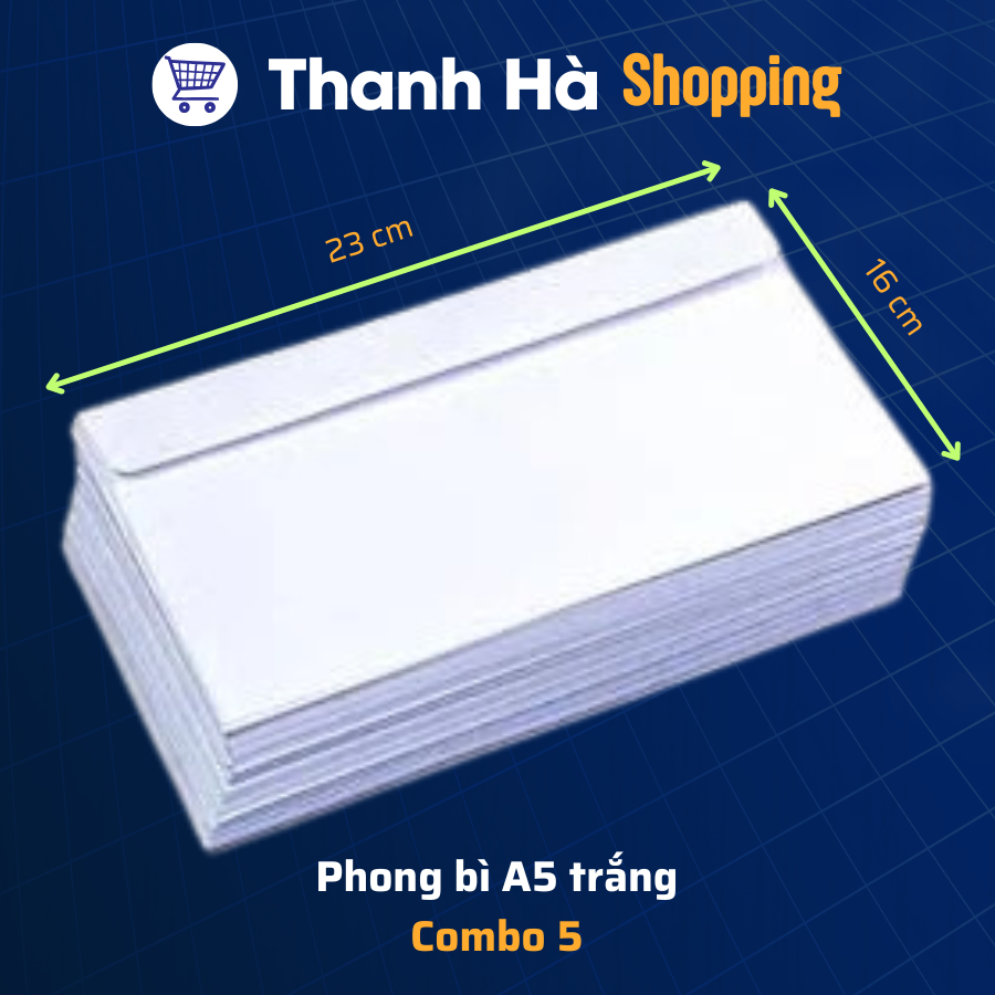Mô tả Phong bì thư, Phong bì A6, A5, A4 trắng giấy chất lượng cao có keo dán sẵn tiện dụng - 2