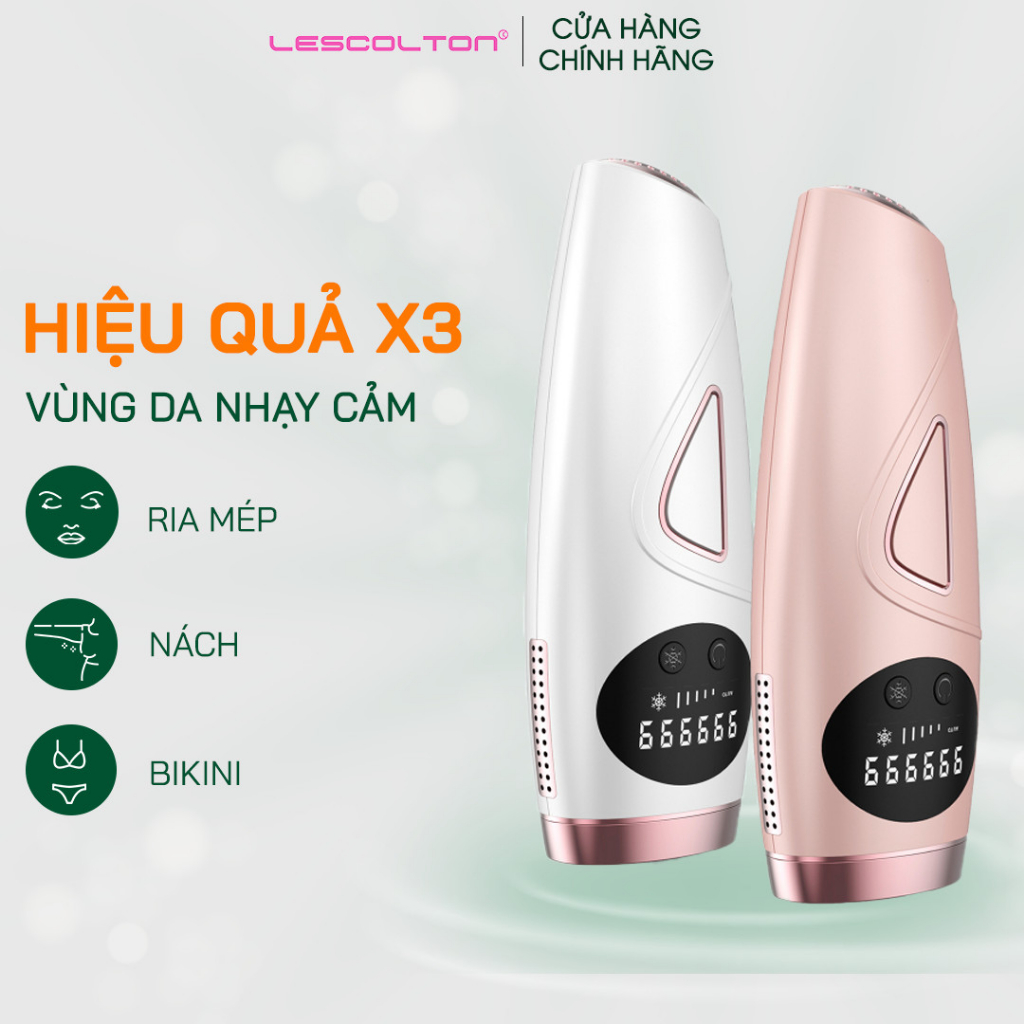 Mô tả Máy triệt lông lạnh mini vĩnh viễn Lescolton Sapphire công nghệ mới nhất 2023 cảm giác dịu nhẹ, màn hình cảm ứng - 3