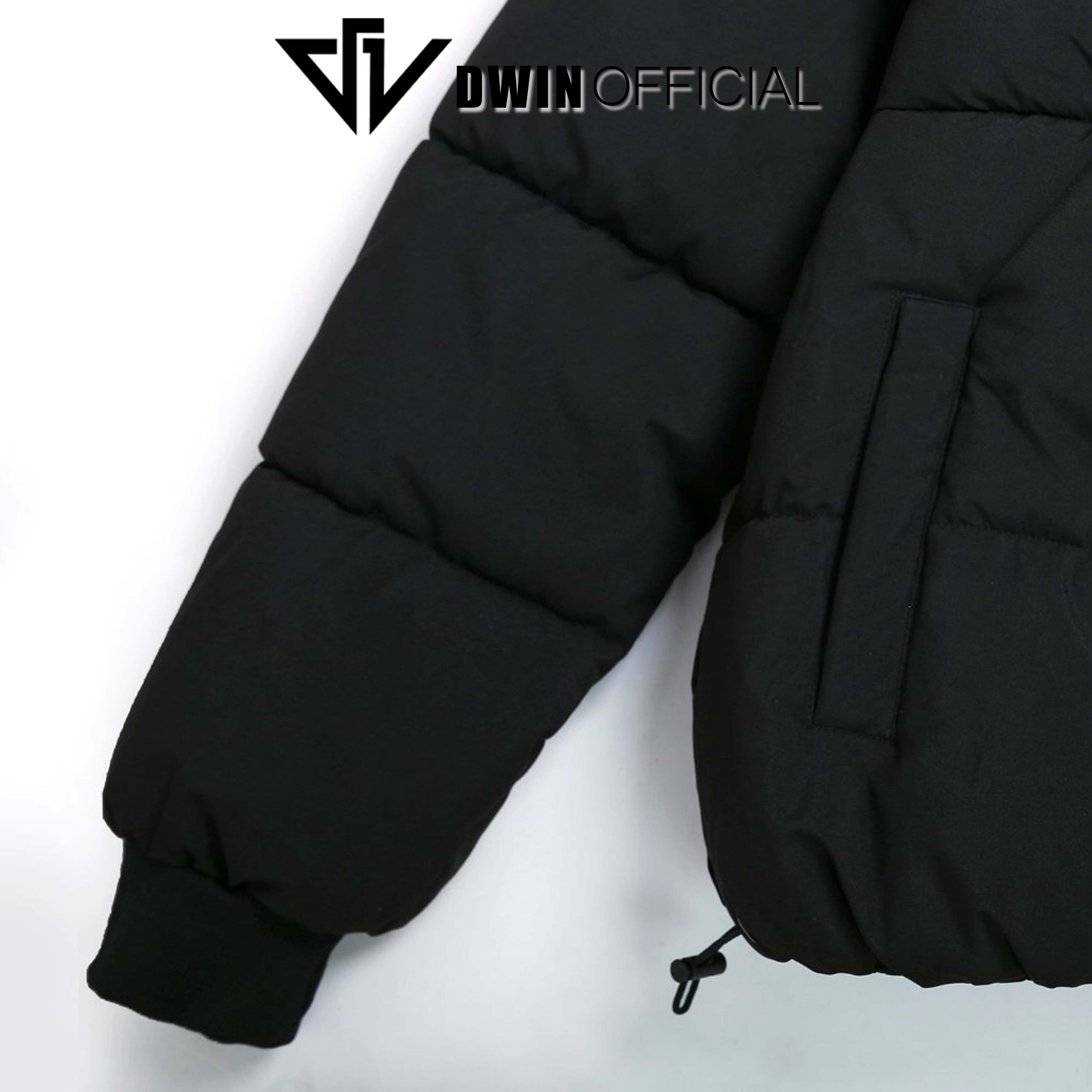 Mô tả Áo khoác phao boxy nam nữ DWIN local brand dáng lửng cổ cao unisex trần bông dày dặn siêu ấm - 8