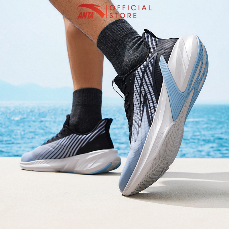 Mô tả Giày thể thao chạy bộ nam A-Shock Anta Sports 1124C5548 Giày thể thao chạy bộ êm ái thoáng khí, race chạy < 10km - 1