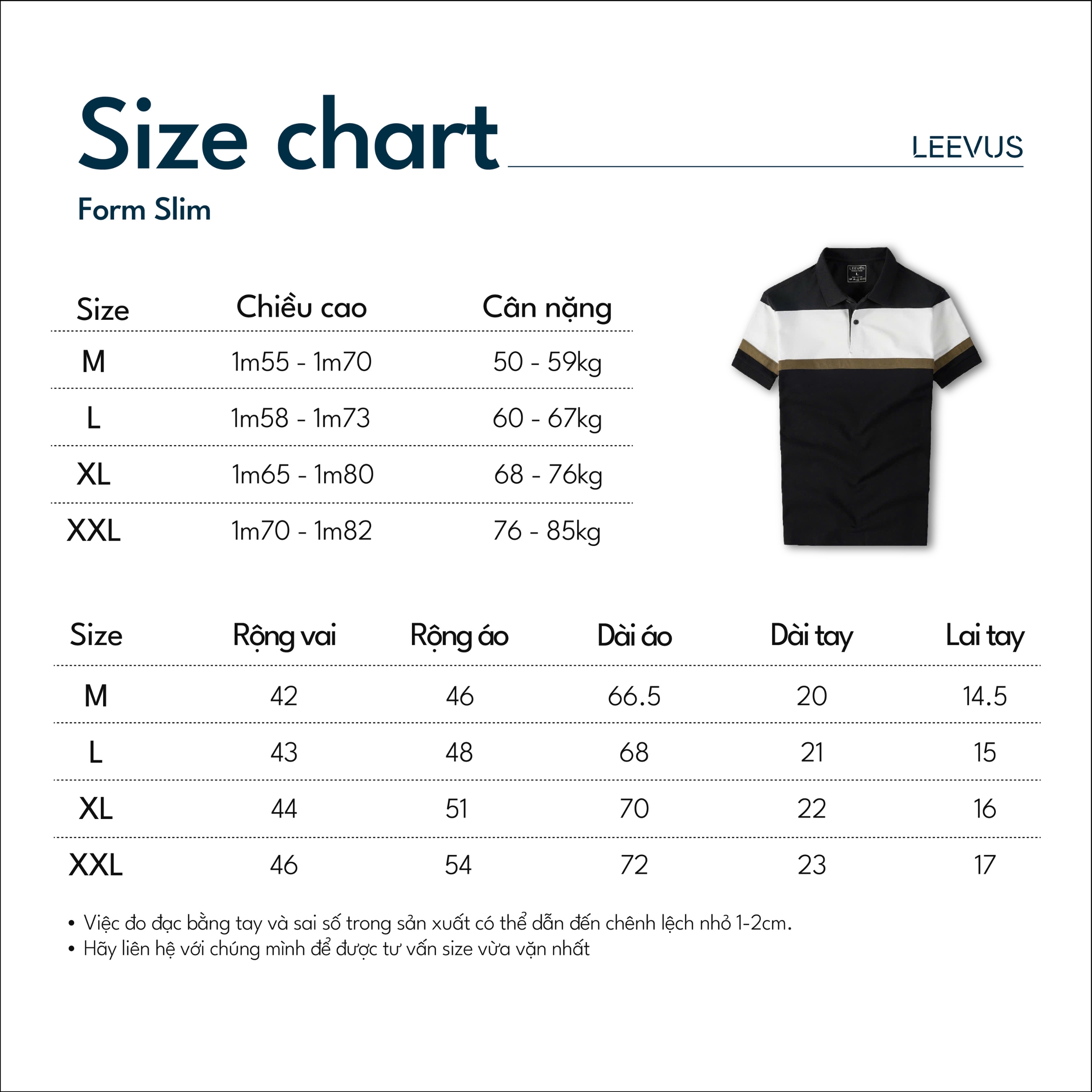 Mô tả Áo Polo nam STRIPED BLOCK LEEVUS phối màu, vải CVC cá sấu, form regular APL312 - 9