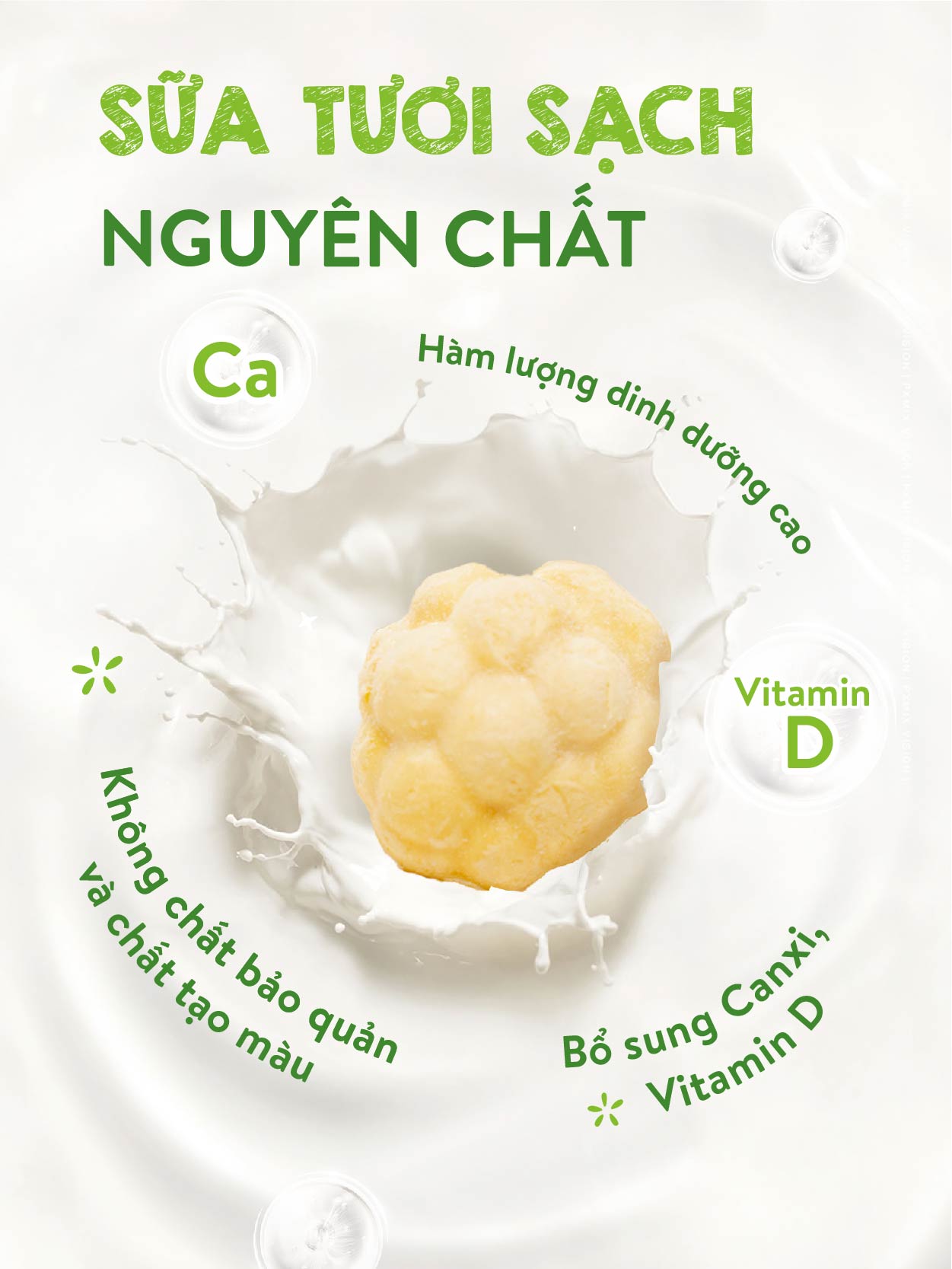 Sữa tươi sấy đám mây Mămmy bao bì
