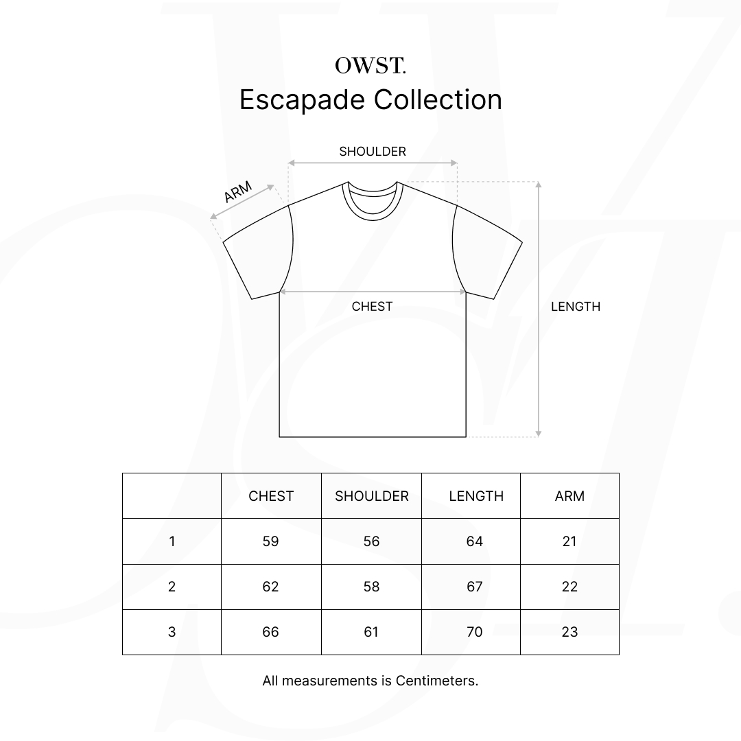 Mô tả Áo Thun Oh Wonder Studio 100% Cotton - Escapade Collection - 1